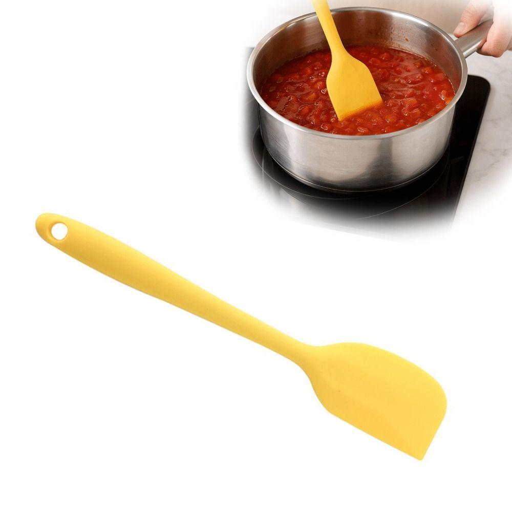Silicone Silicone Spatula Apply Stir Bowl Scraper Durable Baking Scraper Baking Prep