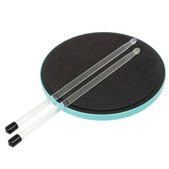 1 Pair Handsome Drum Stick Up Drumstick Grip Lightweight Light Transparent Comfortable for Children