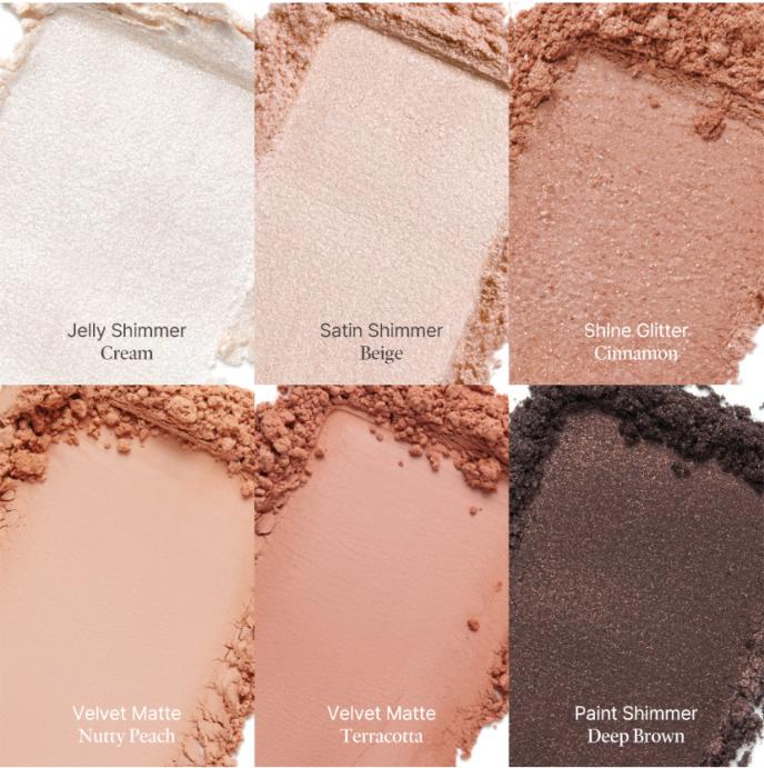 LAKA Forever 6 Eye Palette