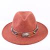 Popular European and American High-end Wool Top Hat, Men's and Women's Fashion Versatile Elegant Top Hat Jazz Hat