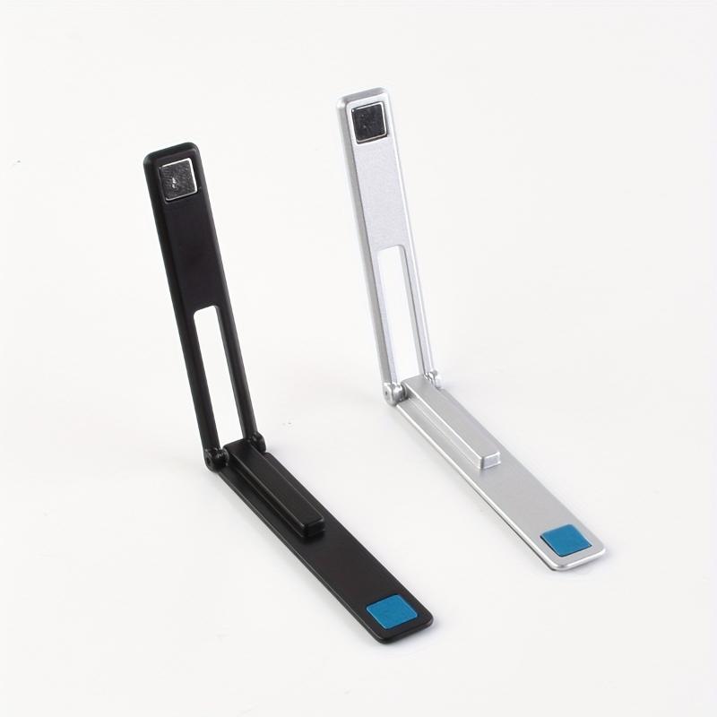 Universal Magnetic Ultra Thin Foldable Metal Alloy Desk Phone Holder Desktop Cell Phone Stands Phone Support