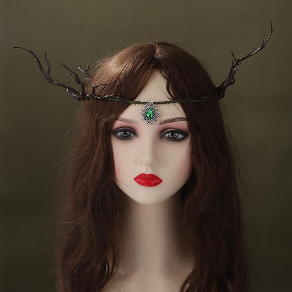 Vine Design Elven Crown Bridal Style Gothic Headband New Woodland Crown