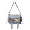 Unique Japanese Style Crossbody Bag for High School Girls Nylon Book Bag JK Shoulder Bags