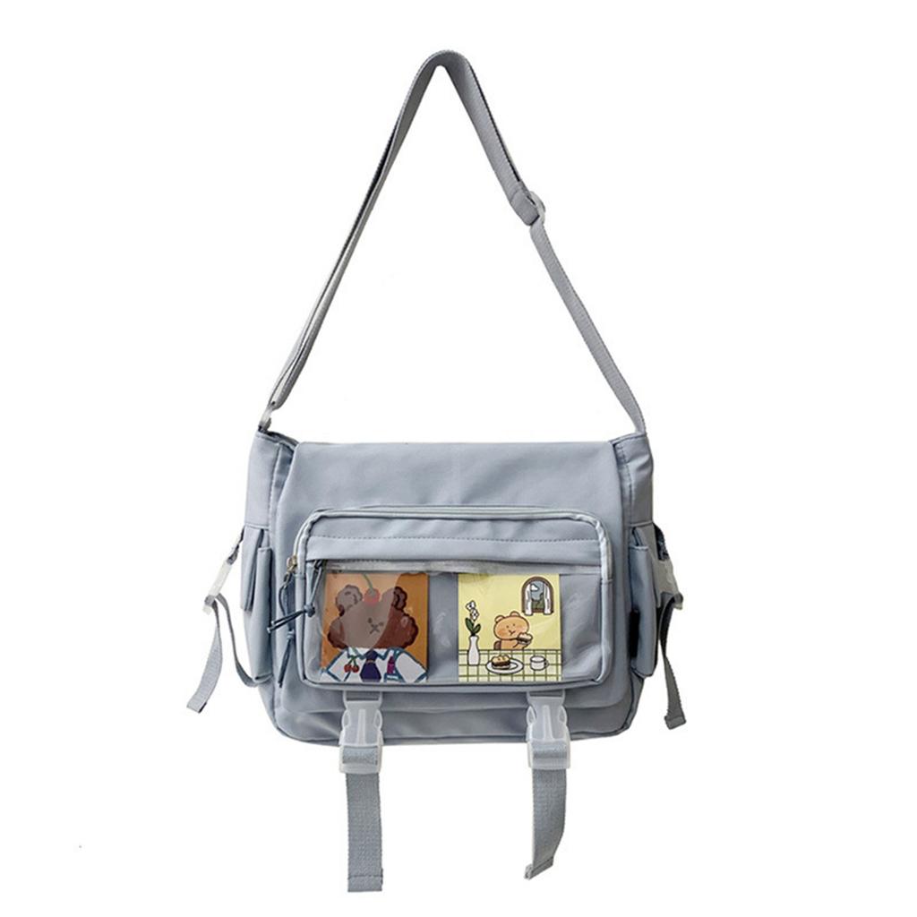 Unique Japanese Style Crossbody Bag for High School Girls Nylon Book Bag JK Shoulder Bags