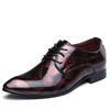 Classic Sumptuous Vintage Youthful Outdoor Fashionable Large Size Men's Shoes Shiny Casual Leather Shoes Lace-up Shoes Comfortable Shoes