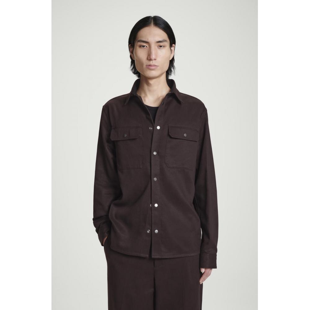 

Cos Japan Utility Overshirt Braun/M