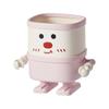 Plastic Pen Holder Cute Storage Bin Storage Container Trash Can  Car