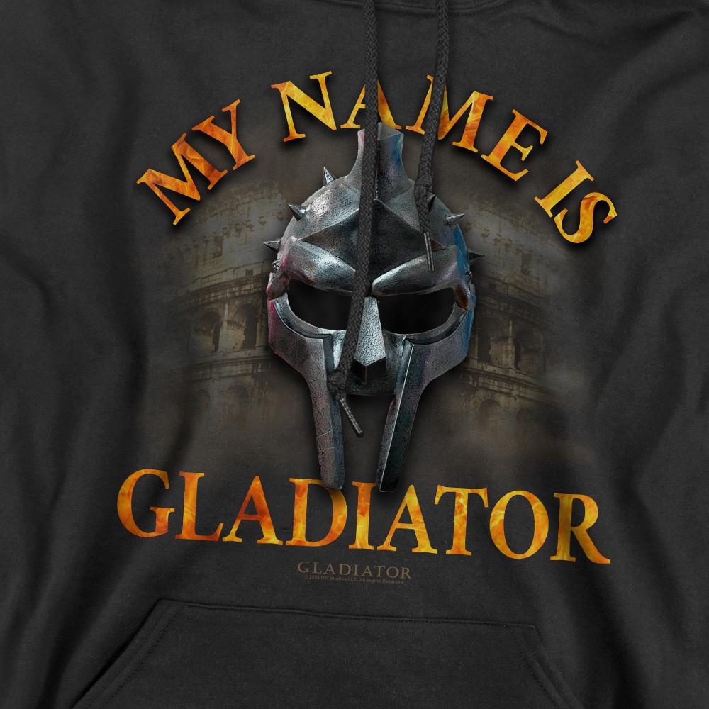 Gladiator Mens My Name Is Hoodie