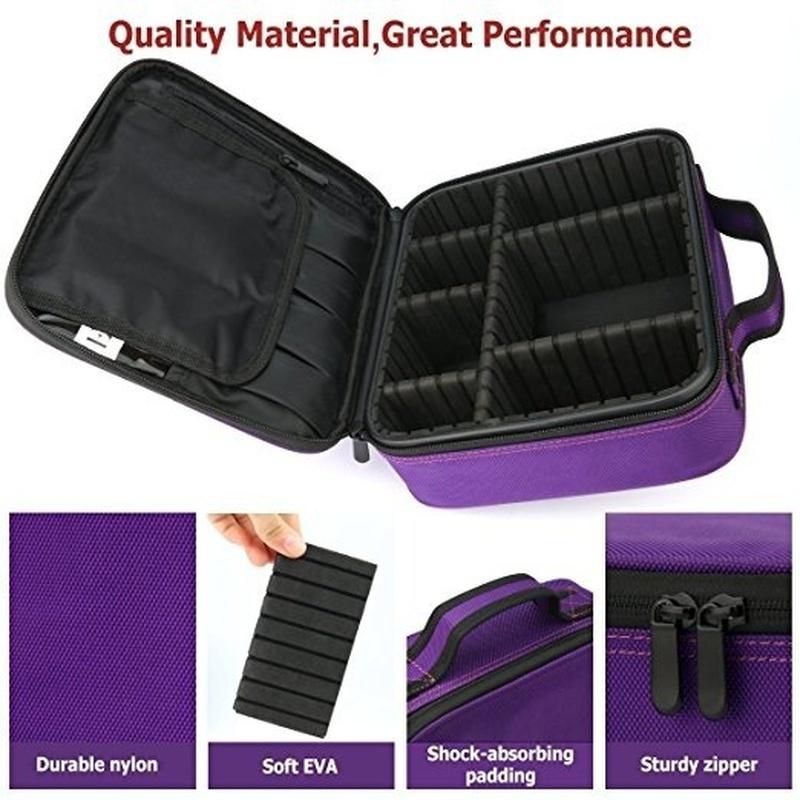 Women Cosmetic Makeup Cosmetic Organizer Bag Folding Travel Makeup