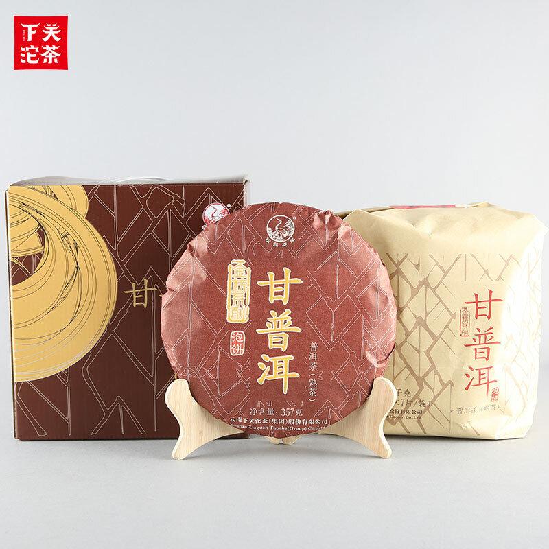 GAN PU-ERH * 2019 Yunnan XiaGuan Tuocha Pu'er Tea Ripe Puerh Tea Cake Shu 357g