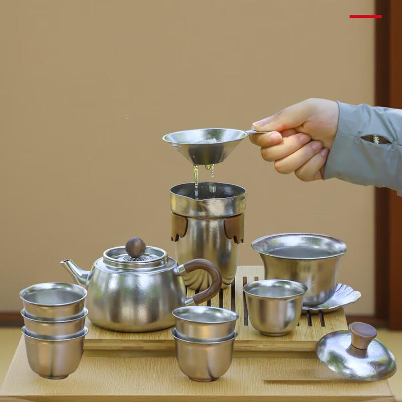 Boguangfeng Pure Titanium 10-Piece Tea Set