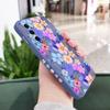 Showy Flowers Phone Case For Huawei P40 P50 P30 P20 Pro Lite Nova 5t Y7A Mate 40 30 20 Pro Lite Liquid Silicone Cover