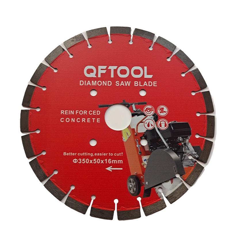 Reinforced Concrete Diamond Saw Blade for Cement, Stone, and Marble Cutting