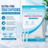 50/150/300/600Pcs Home Set Floss Stick Disposable Plastic Toothpick Lightweight Portable Design Dental Floss For Daily Oral Care