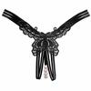 Sexy Women G String Open Crotch Pearl Thong Lace Girls Panties Briefs Hollow Out Thin Transparent Underwear Female Lingerie