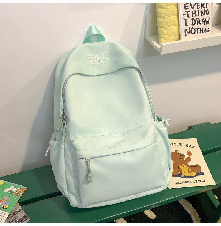 Schoolbag Simple Leisure Commuter Bag Large Capacity Tote Bag 1011 New Japanese Large Capacity Versatile High Value Backpack