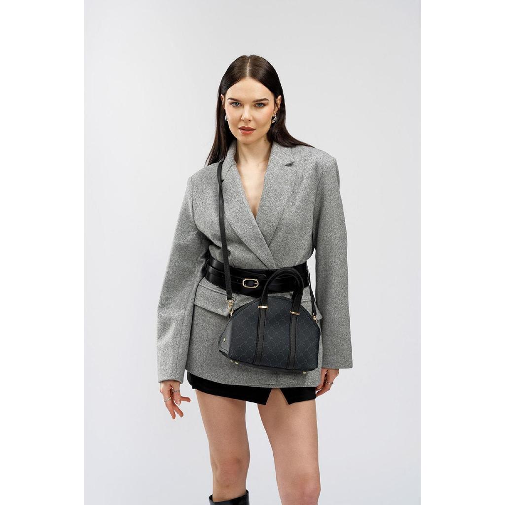 Patterned Wallet Wallet Hand And Shoulder Bag