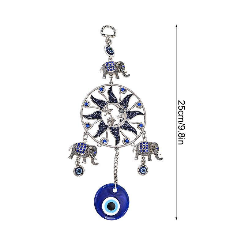 Dream Catcher Home Decor Sunflower Moon Star Automotive Blue Eye Charm Decor Aesthetic Art Lucky Ornament For Nursery Room