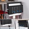 Under Desk Laptop Holder No Drill Clamp on Desk Shelf Hanging Laptop Mount for Office Supplies & Studio Essentials