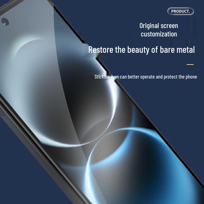 Smorss Ultra-Thin Tempered Glass Screen Protector for Huawei Enjoy 90/90 Plus (2-Pack)