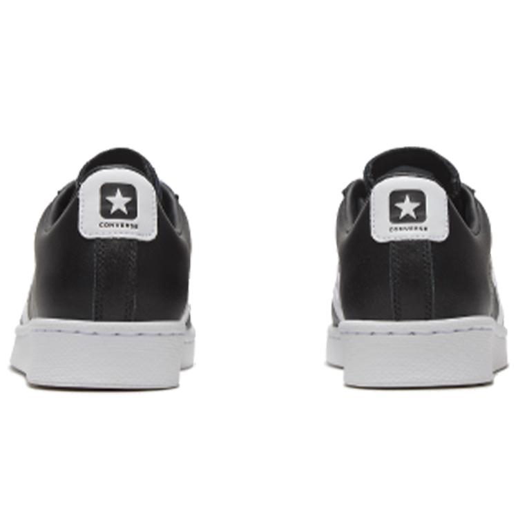 Pro Leather Converse Low 'Black White' 167238C