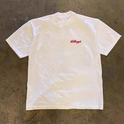 Summer Essential Cotton Unisex T-Shirt Fashion Printing Soft Breathable Crew Neck Fashion Men's and Women's T-Shirts T Shirts