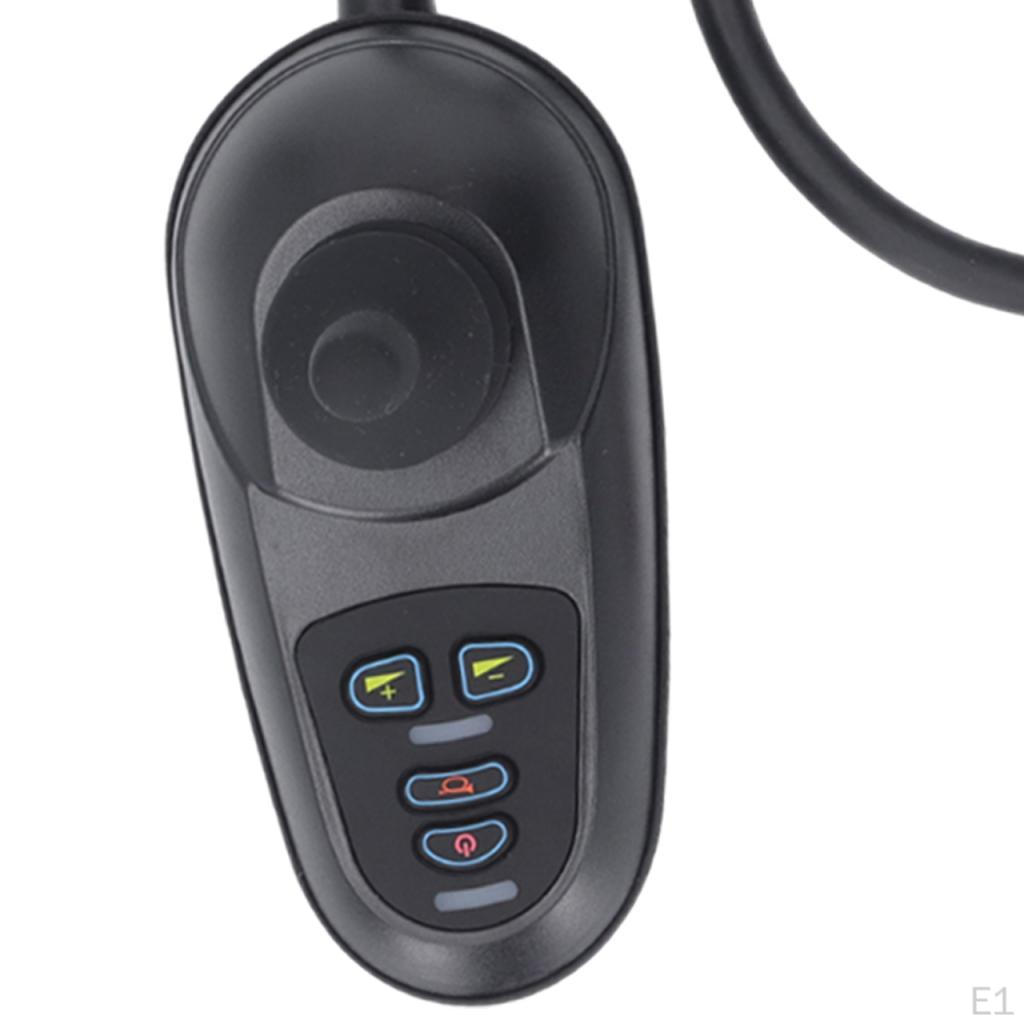 Joystickový ovladač motoru pro křesla Heelchairs, 4 klávesy s nastavitelnou rychlostí, rychlá odezva, 45A DC