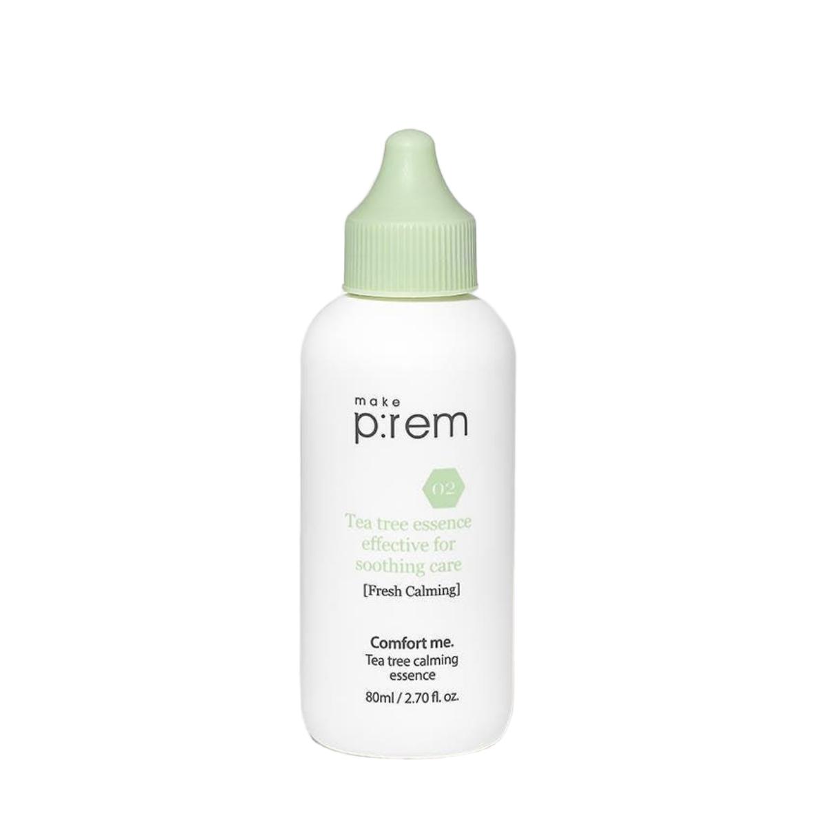 Make P:rem Inteca Soothing Ampoule 50ml Deep Hydration Calming Facial Treatment