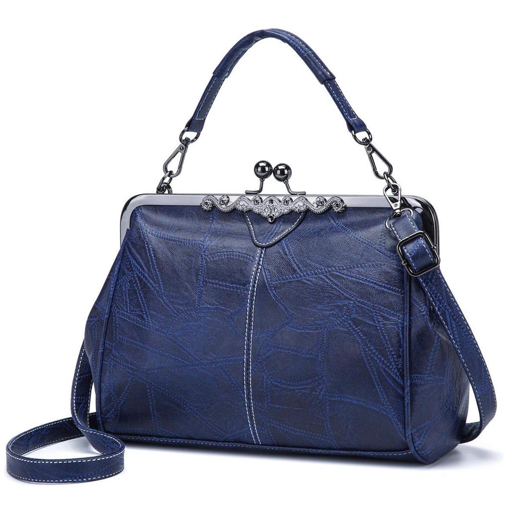 Borsa a Mano Versatile da Donna Europea e Americana Vintage 2025 - Stile a Spalla Singola e Crossbody