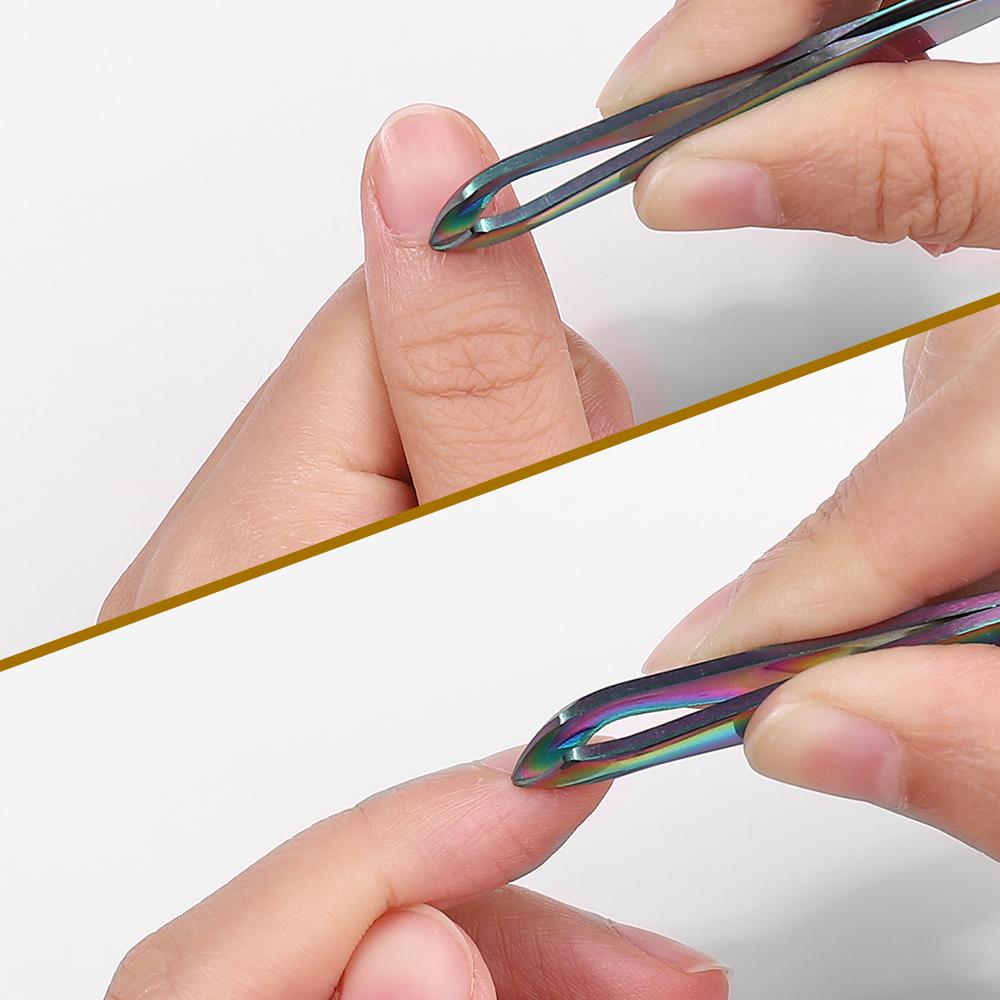 1PCS Small Nail Cuticle Scissors Tweezers Mini Nail Clipper Cutter Trimmer for Finger &Toe Dead Skin Remove Pedicure Tools