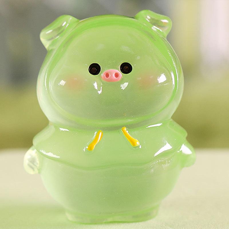 1 шт. светящаяся мультяшная модель свиньи — фото 7