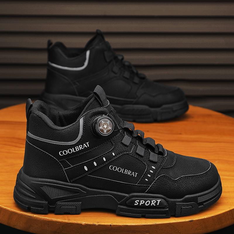 Fashion CYYTL Mens Shoes Casual Leather Loafers Outdoor Platform Fashion Designer Luxury Sports Hiking Work Tennis Sneakers Ankle Boots