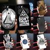 Illuminati Auge Okkult Pyramide Hülle Für iPhone 15 12 14 Pro Max 11 13 Mini Plus XR X XS Max Handy Rückseite