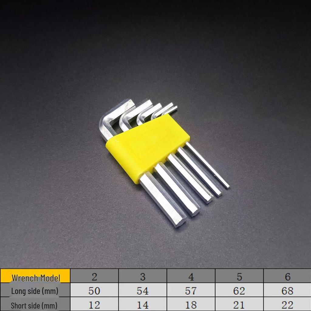 German Industrial Grade Nine-Piece Hex & Torx Wrench Set for Bicycles