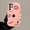 Amore-Liebe Rosa Buchstabe Weiche Handyhülle für Samsung Galaxy S23 Plus A26 A25 S22 Ultra S21 S20 FE S25 S24 A34 A36 A35 A55