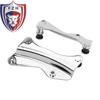 Quick-Release Backrest Mount Bracket Harley-Davidson Touring Models Chrome Black