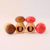 Creative Wooden Nutcracker Mushroom Shaped Easy Cracking Walnut Plier Multifunctional Walnut Opener
