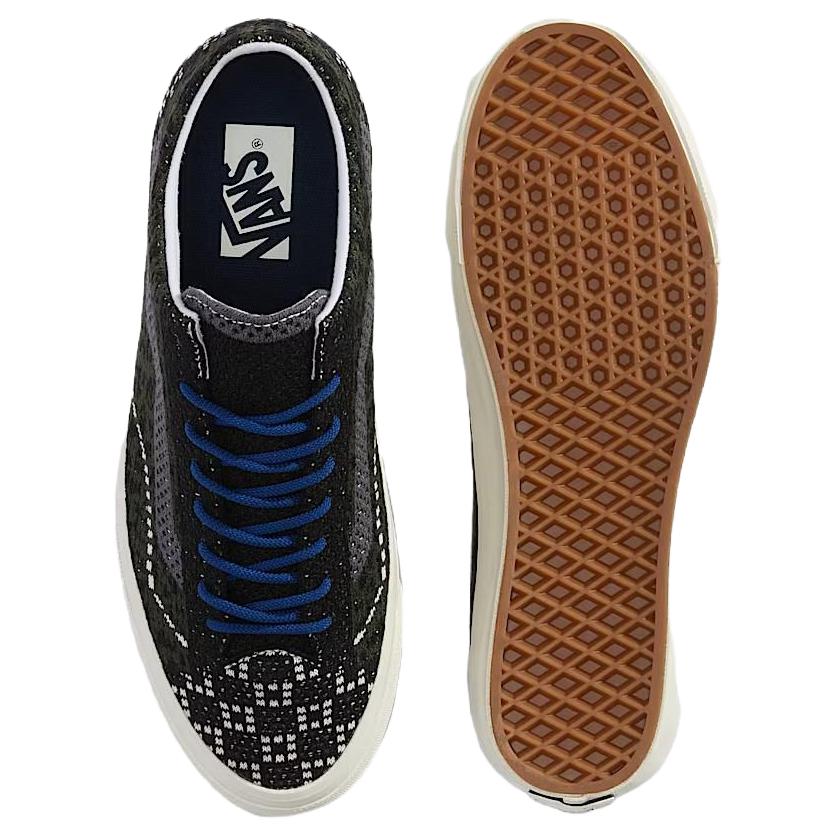 Vans Premium Old Skool Knit Pack - Cheetah Tørket Kelp Grønn Unisex Sneakers Svart VN000EFKEMU