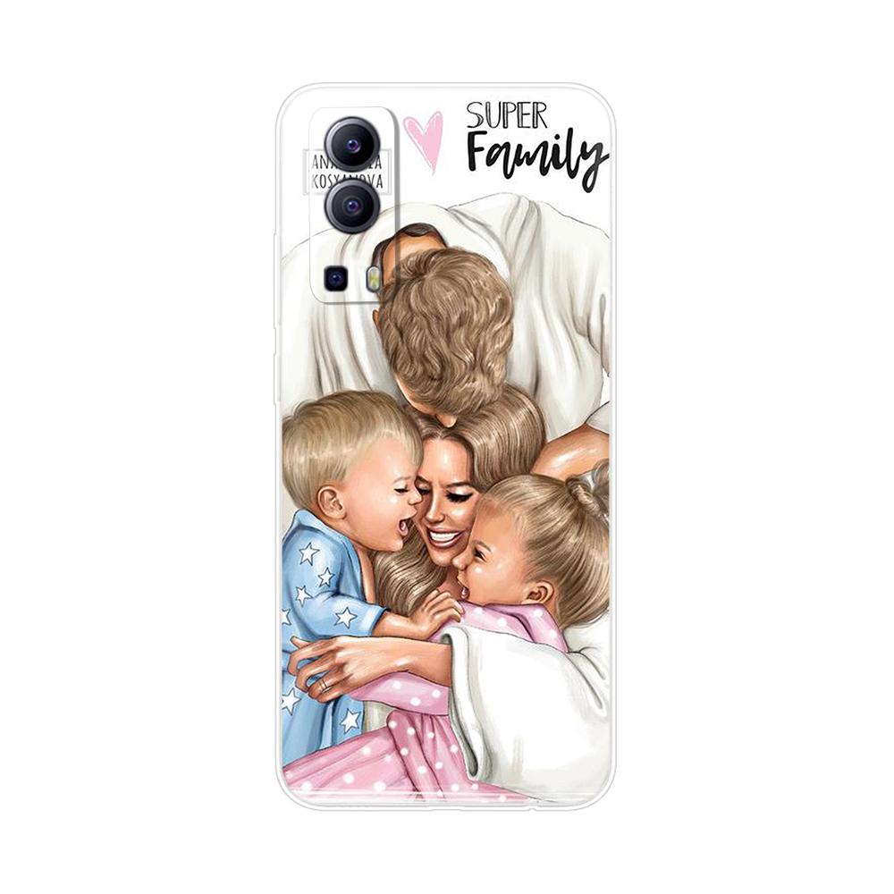 Per Custodia Vivo Y72 5G Silicone Morbido Trasparente TPU Copri Telefono Per Vivo Y52 5G vivoY72 Y 72 52 5G Custodia Funda Protettiva Coque