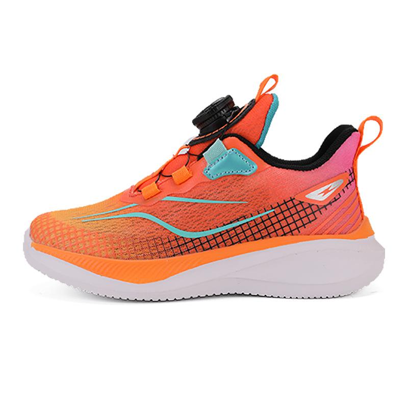 Children's Sports Shoes Are Refreshing and Breathable Mesh, New Boys and Girls Cushioning, Light Rotating Buckle Running Shoes Are In Stock.