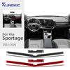 Carbon Fiber Style Interior Sticker for Kia Sportage NQ5 2022 2023 2024 2025 LHD RHD Interior Panel