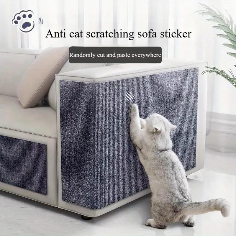 

Защита дивана от кошачьих царапин, кожаная и тканевая мебель, настраиваемая подложка от кошачьих царапин, самоклеящаяся, настенная наклейка на диван от кошачьих царапин 30CM*30CM