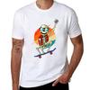 Skateboard Skeleton Skating Skater TShirt Trend Art Print TShirt