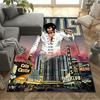Elvis Presley Performance Floor Mat Perfect for Kitchen Foyer Playrooms Living Rooms Antislip Carpet Office home decor Gift for Festivals