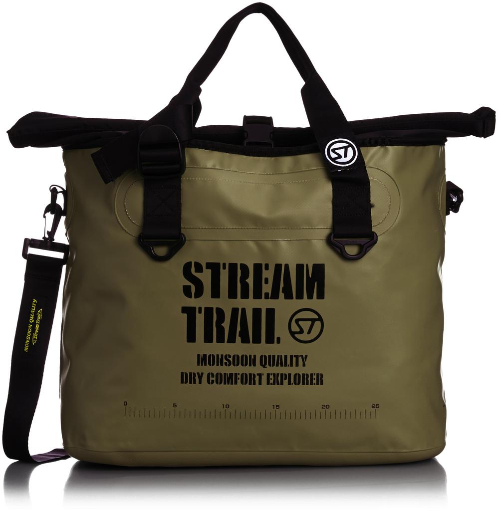 Stream Trail 2-Way Tote Bag, OD (Olive Drab)