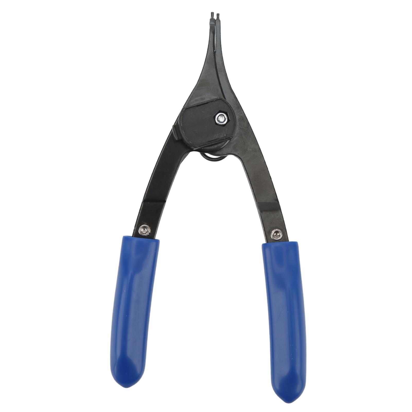 

Плоскогубцы для стопорных колец Регулируемые 6 дюймов Металлические Внутренние Наружные Универсальные Инструменты для Авторемонта 90 градусов