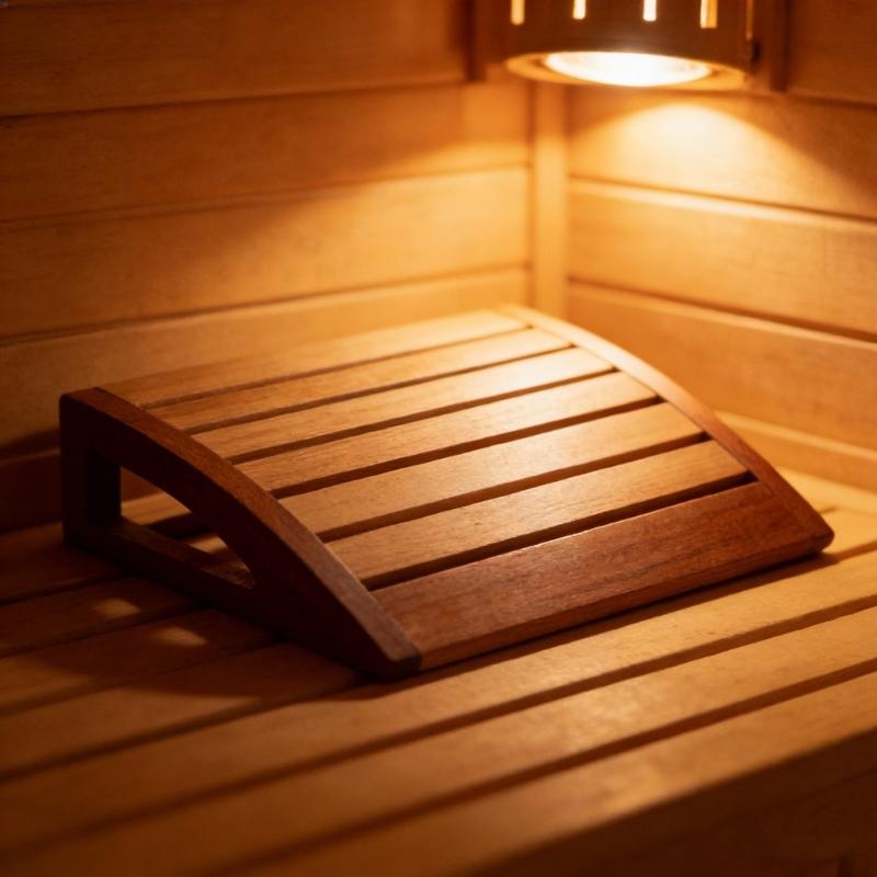 Holzsauna Kopfstütze Entspannungskissen Ergonomisches Nackenstützkissen Bequemes Dampfbad Zubehör Zum Entspannen