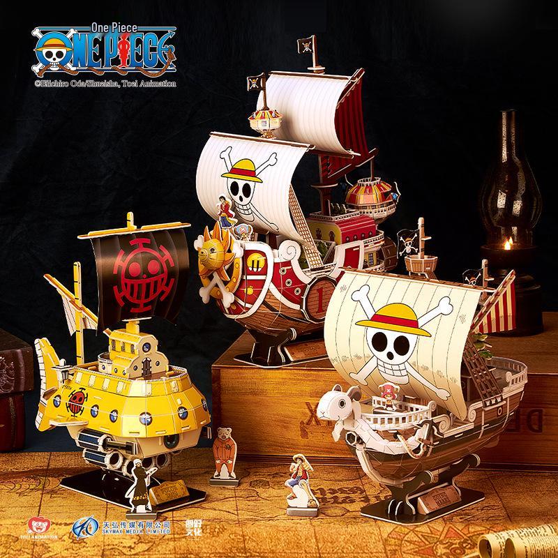 

LoCube 3D Пазл: Модель мультфільму One Piece Thousand Sunny