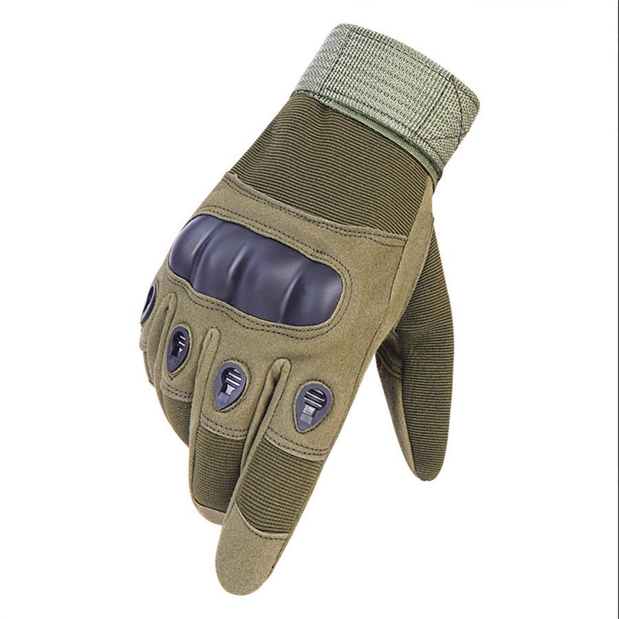 Touchscreen Tactical Full Finger Gloves Hard Knuckle for Outdoor Sports