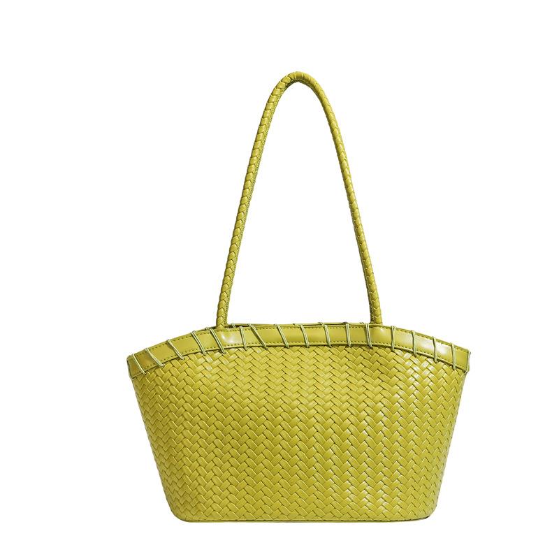Borsa Cesta per Verdura Portatile - Elegante Borsa a Spalla da Pendolare Stile Guscio